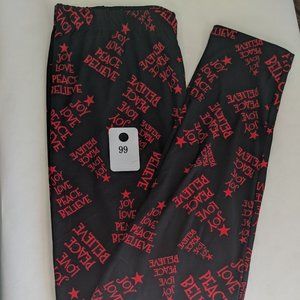 Curvy Christmas Leggings